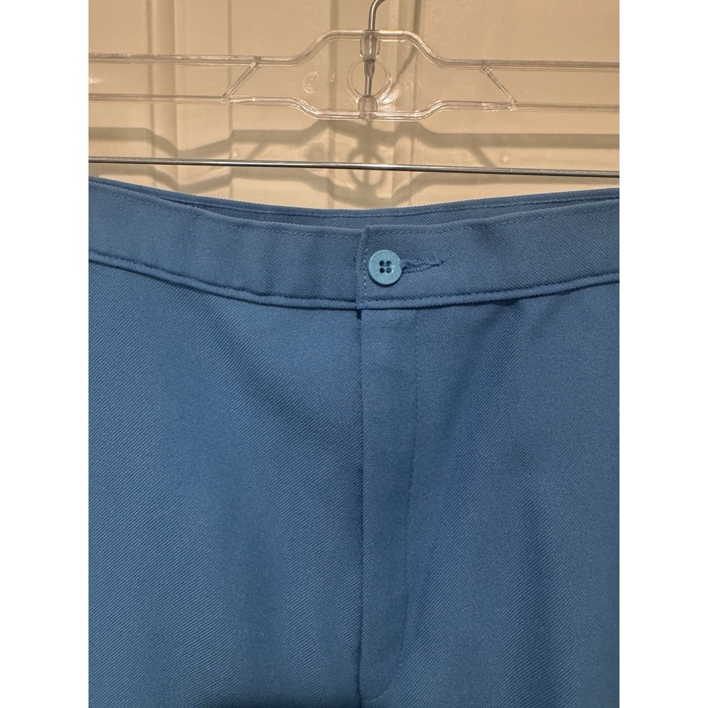 Levis Bend Over Pants Trousers Large 16 Blue 70s 80s High Rise 30 Waist Retro - Picture 2 of 6